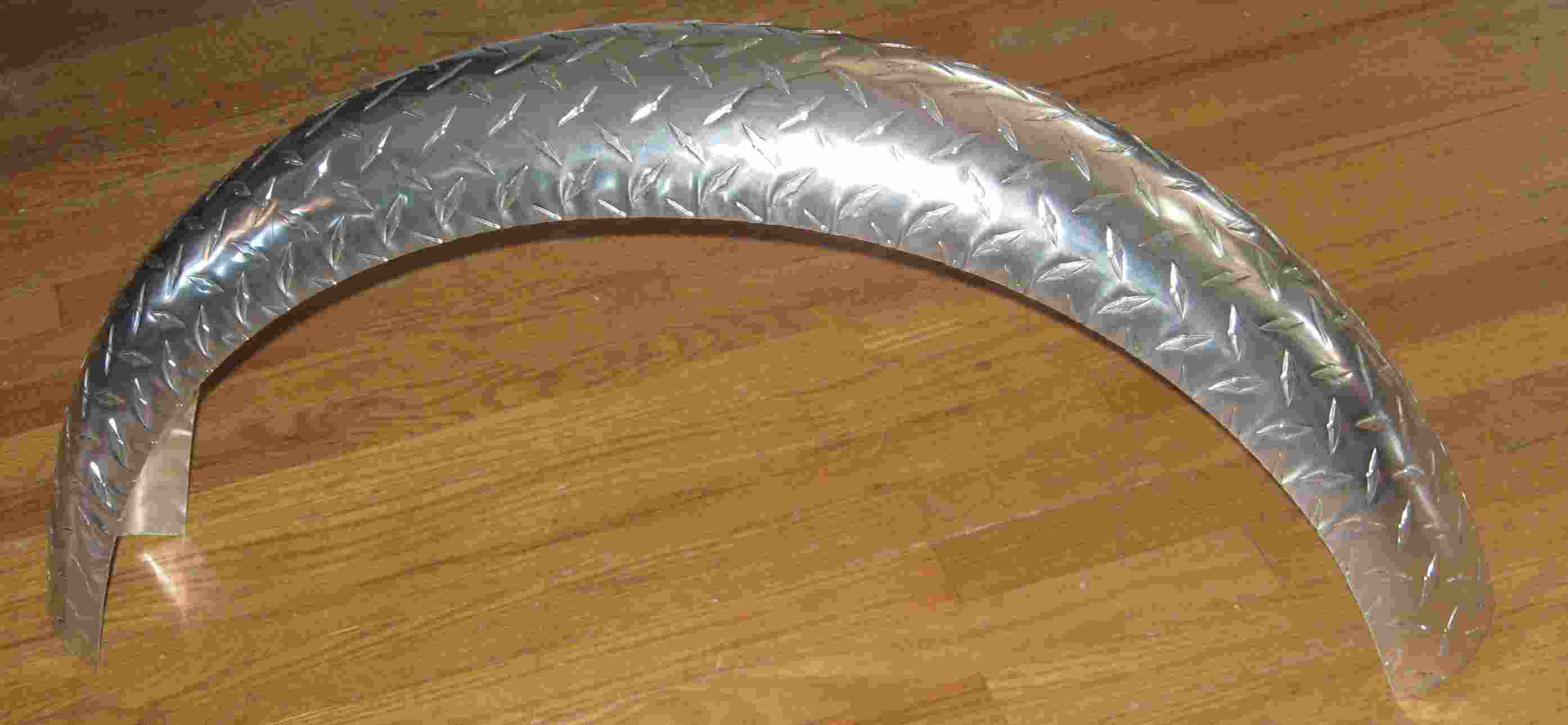 aluminum diamond plate fender